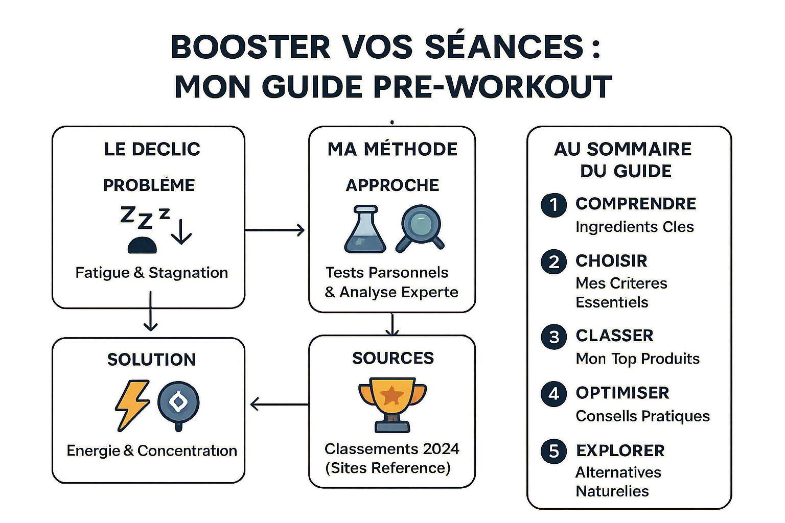 Guide des meilleurs pre-workouts pour booster vos séances